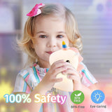 Load image into Gallery viewer, Silicone Unicone Night Light Rechargeable Led Lamp with 7-Color Breathing Modes, Touch Sensor Control Gardino