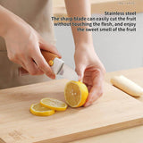 Load image into Gallery viewer, Vegetable Peeler 2 in 1 Stainless Steel Potato Peeler with Knife Fruit Knife Peeler, Vegetable Peeler Dual-Use Knife, Outdoor Kitchen Tools Camping Hiking Portable Peeling - Gardino