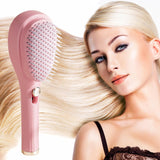Load image into Gallery viewer, Retractable Hair Brush with Self-Cleaning Bristles - Ergonomic Handle, Anti-Static, Telescopic Design for All Hair Types and Wigs, One-Click Cleaning Hair Comb for Women and Men Gardino