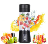Load image into Gallery viewer, Mini Blender Fruit Mixer Machine Portable Electric Juicer grinder Cup 380ML Personal Blender Smoothie Maker USB Rechargeable (Multicolour) - Gardino