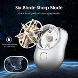 Load image into Gallery viewer, Mini Electric Razor - Rechargeable and Tailored for Simple One-Button Use, Ensuring Maximum Convenience Whether You're at Home, in the Car, or Exploring New Destinations - Gardino