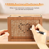 Load image into Gallery viewer, Wooden Piggy Bank | Carved Money Box for Kids &amp; Adults | Savings Coin Box - Gardino