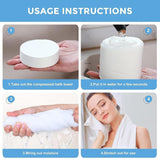 Load image into Gallery viewer, Magic Tablet Towel Tissues Paper | Disposable Pure Cotton Compressed Travel Towel Gardino