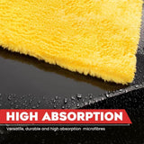 Load image into Gallery viewer, Microfiber Double-Layered Cleaning Cloth 40x40 cm – Extra Thick for Car, Bike, Auto Interiors &amp; Exteriors - Gardino