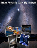 Load image into Gallery viewer, 360° Rotating Star Projector with Timer – Starry Planetarium Night Light Gardino