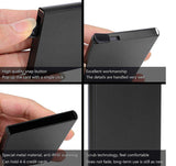 Load image into Gallery viewer, Black RFID Blocking Aluminium Pop-Up Card Holder – Secure Debit/Credit/ATM Wallet for Men &amp; Women Gardino