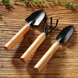 Load image into Gallery viewer, 3-Piece Gardening Tool Set: Mini Hand Cultivator, Small Trowel &amp; Garden Fork for Home Gardening Gardino
