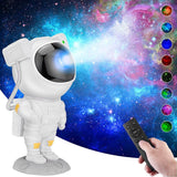 Load image into Gallery viewer, Astronaut Galaxy Projector with Remote Control - 360° Adjustable Timer Kids Astronaut Nebula Night Light, for Gifts,Baby Adults Bedroom, Gaming Room, Home and Party (Corded Electric) - Gardino
