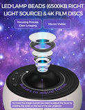 Load image into Gallery viewer, 360° Rotating Star Projector with Timer – Starry Planetarium Night Light Gardino