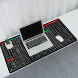 Load image into Gallery viewer, Anti-Slip Keyboard Pad | Office &amp; Excel Shortcuts Cheat Sheet Mouse Pad | Large Extended Desk Mat with Smooth Cloth Surface &amp; Rubber Base for Gaming, Office, and Work Gardino