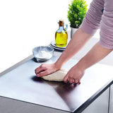 Load image into Gallery viewer, Stainless Steel Chopping Board (35x31cm) – Durable, Non-Slip, Easy-to-Clean Kitchen Prep Surface Gardino