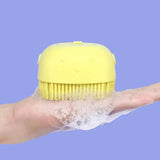 Load image into Gallery viewer, Cute Dog Bath Brush with Soap Dispenser | Soft Silicone Pet Grooming Tool - Gardino