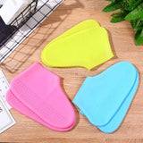 Load image into Gallery viewer, Waterproof Silicone Shoe Cover, Outdoor Non-Slip Anti Skid Waterproof Shoe Covers, Portable Rain Boots Rainproof Shoes Cover Reusable Silicone Rain Boots. (Pack of 2), Size- medium - Gardino