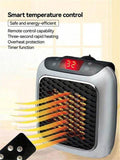Load image into Gallery viewer, Handy Heater Turbo 800 Watts Outlet Small Space Heater with Adjustable Thermostat, Programmable 12-Hour Timer, Auto Shut Off - Quiet &amp; Space-Saving Mini Heater - Gardino