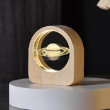 Load image into Gallery viewer, Crystal Ball Night Lamp with Wooden Frame, USB Powered System, 3D LED Sphere for Home and Office Décor - Gardino