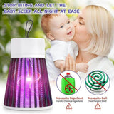 Load image into Gallery viewer, Mosquito Killer Lamp Trap Machine with UV LED Light Electric Shock for Insects USB Powered Plug in The Plug - Gardino