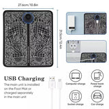 Load image into Gallery viewer, EMS Foot Massager | Portable Muscle Relaxation Mat for Pain Relief and Circulation Boost - Gardino
