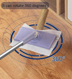 Load image into Gallery viewer, Flat Mop with Push Pull Cloth Changing Handle for Kitchen Bathroom and Tabletop Automatic Floor Cleaner with Changing Cloth Gardino