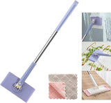 Load image into Gallery viewer, Flat Mop with Push Pull Cloth Changing Handle for Kitchen Bathroom and Tabletop Automatic Floor Cleaner with Changing Cloth Gardino