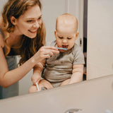 Load image into Gallery viewer, Soft Silicone Baby Finger Toothbrush Set for Infant Oral Care | BPA-Free and Gentle Gardino