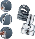 Load image into Gallery viewer, Kitchen Sink Sprayer, Sink Sprayer Attachment for Faucet, Faucet Sprayer Attachment, Faucet Extender Aerator with Stretchable Hose, Kitchen Water Saving Sink Sprayer, 3 Water Outlet Modes Gardino