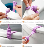 Load image into Gallery viewer, Toilet Seat Lifter (Pack of 3) – Hygienic &amp; Easy-to-Use Handle for Lifting Toilet Seat Gardino