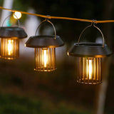 Load image into Gallery viewer, Outdoor Solar Lantern Light – Waterproof Hanging Garden Lamp for Patio, Pathway &amp; Home Décor Gardino