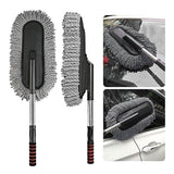 Load image into Gallery viewer, Microfiber Car Cleaning Soft Brush Ideal as Mop Duster, Washing Brush with Long Handle, Dust Cleaner Car Wash Brush with Handle, Soft Brush Scratch Free. - Gardino