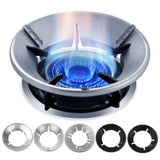Load image into Gallery viewer, Gas Saver Burner Stand|Windproof Gas Stand for Gas Chula Stand|Gas Saver Jali|Stove Protector and Washable Stand(Pack of 2) - Gardino
