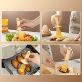 Load image into Gallery viewer, Gardino 2 IN 1 Oil Dispenser Bottle with Silicone Basting Brush for Cooking Vinegar Sauce BBQ Grill Frying Baking,Air Fryer,Glass Olive Oil Dispenser for Kitchen. - Gardino