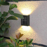 Load image into Gallery viewer, Solar Solar Wall Light Exterior Porch Lights Fence Fixture Deck Patio Decor Water Resistant Modern Sconce for Outdoor Backyard Garden (Pack of 1) - Gardino