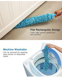 Load image into Gallery viewer, Foldable Microfiber Fan Cleaning Duster Flexible Fan mop for Quick and Easy Cleaning of Home, Kitchen, Car, Ceiling, and Fan Dusting Brush with Long Rod, Multicolour - Gardino