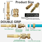 Load image into Gallery viewer, High Pressure Brass Water Spray Nozzle Gun for Car, Gardenening, Bike,Plants Car Washer - Gardino