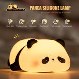 Load image into Gallery viewer, Panda Night Light for Kids – USB Rechargeable, Touch Control Bedside Lamp for Toddlers &amp; Babies | Ideal Gift for Girls &amp; Moms - Gardino