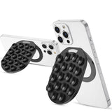 Load image into Gallery viewer, Pocket 3-in-1 Magnetic Mobile Stand with Suction Cup – 360° Rotatable Foldable Phone Holder for Desk, Gym, Vlogging &amp; Content Creation – MagSafe Compatible for All Smartphones