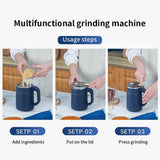 Load image into Gallery viewer, Portable Electric Spice Grinder with Handle | Stainless Steel Grain Mill for Coffee Beans, Spices &amp; Cereals - Gardino
