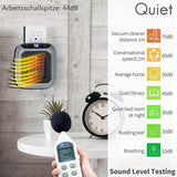 Load image into Gallery viewer, Handy Heater Turbo 800 Watts Outlet Small Space Heater with Adjustable Thermostat, Programmable 12-Hour Timer, Auto Shut Off - Quiet &amp; Space-Saving Mini Heater - Gardino