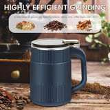 Load image into Gallery viewer, Portable Electric Spice Grinder with Handle | Stainless Steel Grain Mill for Coffee Beans, Spices &amp; Cereals - Gardino