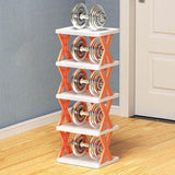 Load image into Gallery viewer, Gardino 4 Layer Shoe Rack, Stackable Shoe Storage Organizer for Bedroom Entryway ( Multicolor) - Gardino