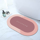 Load image into Gallery viewer, Bathroom Door Mat | Anti Slip Floor Mat For Home And Kitchen Rubber Foot Mat, Pack of 2 - Gardino