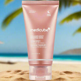 Load image into Gallery viewer, Buy 1 Get 1 Free – Medicube Collagen Night Face Mask + Kojic Acid &amp; Turmeric Cleansing Pads (Combo of 2) - Gardino