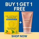 Load image into Gallery viewer, Buy 1 Get 1 Free – Medicube Collagen Night Face Mask + Kojic Acid &amp; Turmeric Cleansing Pads (Combo of 2) - Gardino
