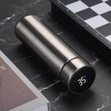 Load image into Gallery viewer, Thermos Double Wall Smart Flask Vacuum Insulated Water Bottle with LED Temperature Display 304 Stainless Steel (500ML) - Gardino