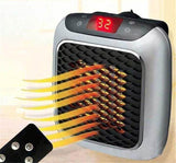 Load image into Gallery viewer, Handy Heater Turbo 800 Watts Outlet Small Space Heater with Adjustable Thermostat, Programmable 12-Hour Timer, Auto Shut Off - Quiet &amp; Space-Saving Mini Heater - Gardino